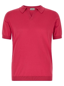 John Smedley Noah Open-Collar Polo Shirt