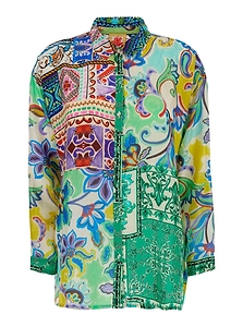 Johnny Was The Audrey Printed Tunic Top