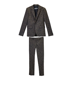 Just Cavalli Jacquard Pattern Suit