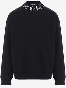 Just Cavalli Logo Crew Neck Sweatshirt