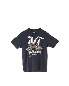 Just Cavalli Logo Leopard Print T-Shirt