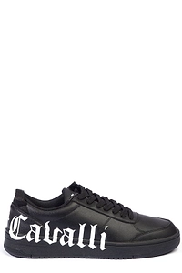 Just Cavalli Logo Printed Lace-Up Sneakers