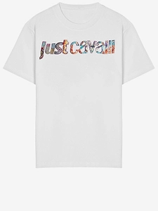 Just Cavalli Logo Print T-Shirt