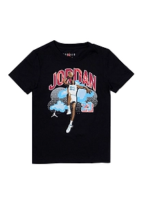 Jordan Kids Logo Printed Crewneck T-Shirt