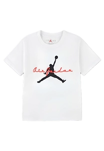 Jordan Kids Logo Printed Crewneck T-Shirt