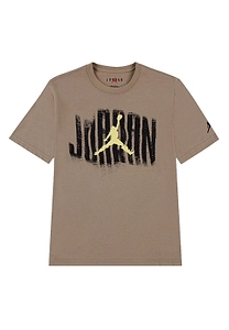 Jordan Kids Logo Printed Crewneck T-Shirt