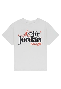 Jordan Kids Logo Printed Crewneck T-Shirt