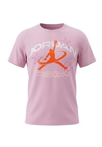 Jordan Kids Logo Printed Crewneck T-Shirt