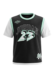 Jordan Kids Logo Printed Crewneck T-Shirt