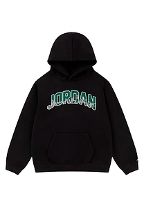 Jordan Kids Logo Printed Long-Sleeved Hoodie