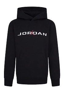 Jordan Kids Logo Printed Long-Sleeved Hoodie