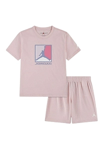 Jordan Kids Logo Printed Crewneck Tracksuit
