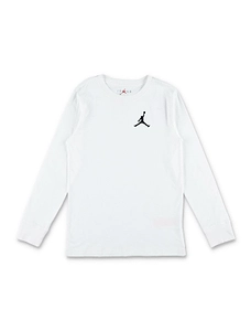 Jordan Kids Logo-Sleeved Crewneck T-Shirt