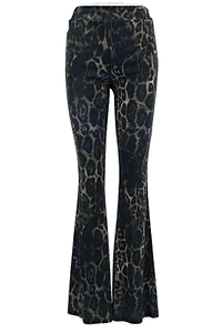 Just Cavalli All-Over Printed Flared Pants