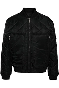 Just Cavalli Quilted Bomber Jacket