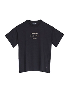 Just Cavalli Rock Your World Print T-Shirt