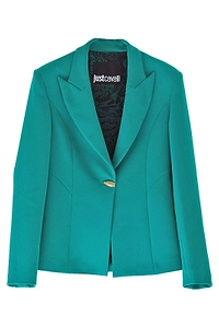 Just Cavalli Single-Breasted Slim Blazer