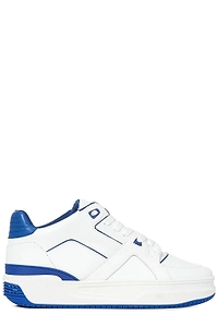 Just Don Contrast Trim Lace-Up Sneakers