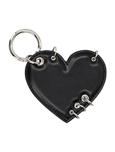 Eyelet Heart Keychain