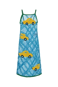 Jw Anderson Car Intarsia Knitted Dress