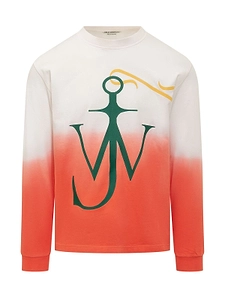 Jw Anderson Dip Dye Anchor Sweatshirt