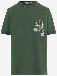 Jw Anderson Embroidered Logo T-Shirt