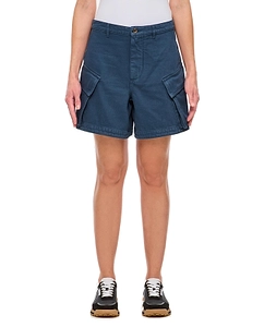 Jw Anderson High-Waisted Cargo Twill Shorts