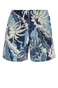 Jw Anderson Hawaiian Print Swim Shorts