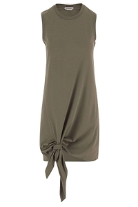 Jw Anderson Knotted Hem Sleeveless Dress
