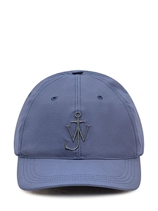 Jw Anderson Logo Embroidered Curved Peak Cap
