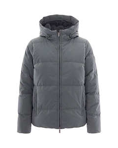 K-Way Hooded Puffer Down Jacket