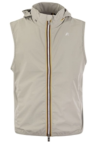 K-Way Hooded Zip-Up Vest