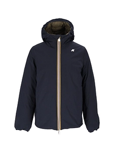 K-Way Jack St Thermo Reversible Hooded Down Jacket