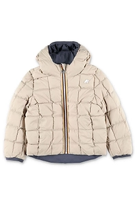 K-Way Kids Reversible Hooded Down Jacket
