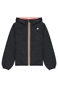 K-Way Kids Reversible Zip Hooded Jacket