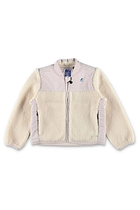 K-Way Kids Sherpa-Effect Bomber Jacket