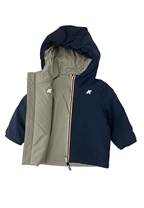 K-Way Kids Reversible Hooded Jacket