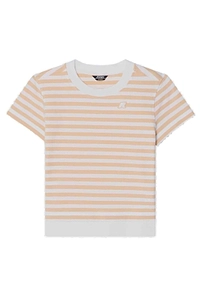 K-Way Kids Striped Crewneck T-Shirt