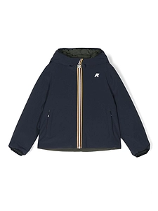 K-Way Kids Zip-Up Hooded Jacket