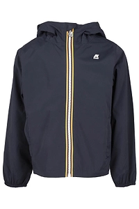 K-Way Kids Zipped Hooded Rain Jacket