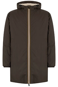 K-Way Le Vrai 4.0 Teddy Hooded Jacket