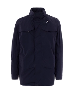 K-Way Logo Detail High Neck Jacket