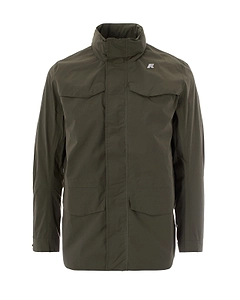 K-Way Logo Detail High Neck Jacket