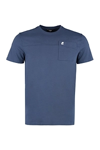 K-Way Logo Patch Crewneck T-Shirt