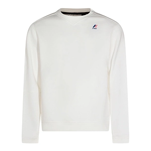 K-Way Logo V-Neck Sweatshirt