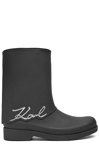 Karl Lagerfeld Signature Wellington Boots