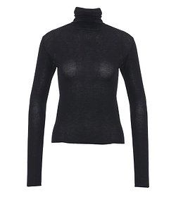Kaos Roll Neck Long-Sleeved T-Shirt