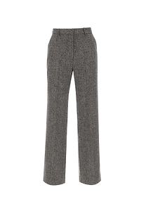 Kaos Textured Straight-Leg Pants
