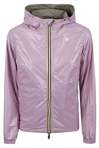 K-Way Packable Zip-Up Hooded Jacket