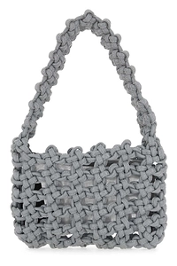 Kara Cut-Out Detailed Knotted Shoulder Bag